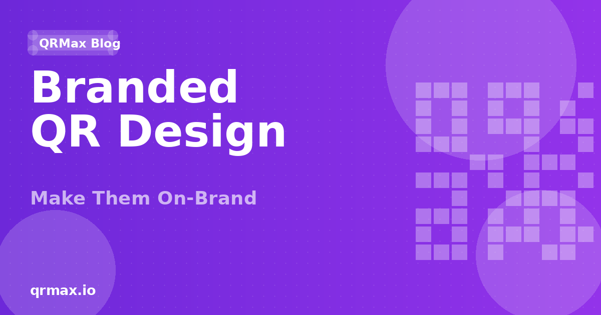 How to Design a Branded QR Code with Your Logo